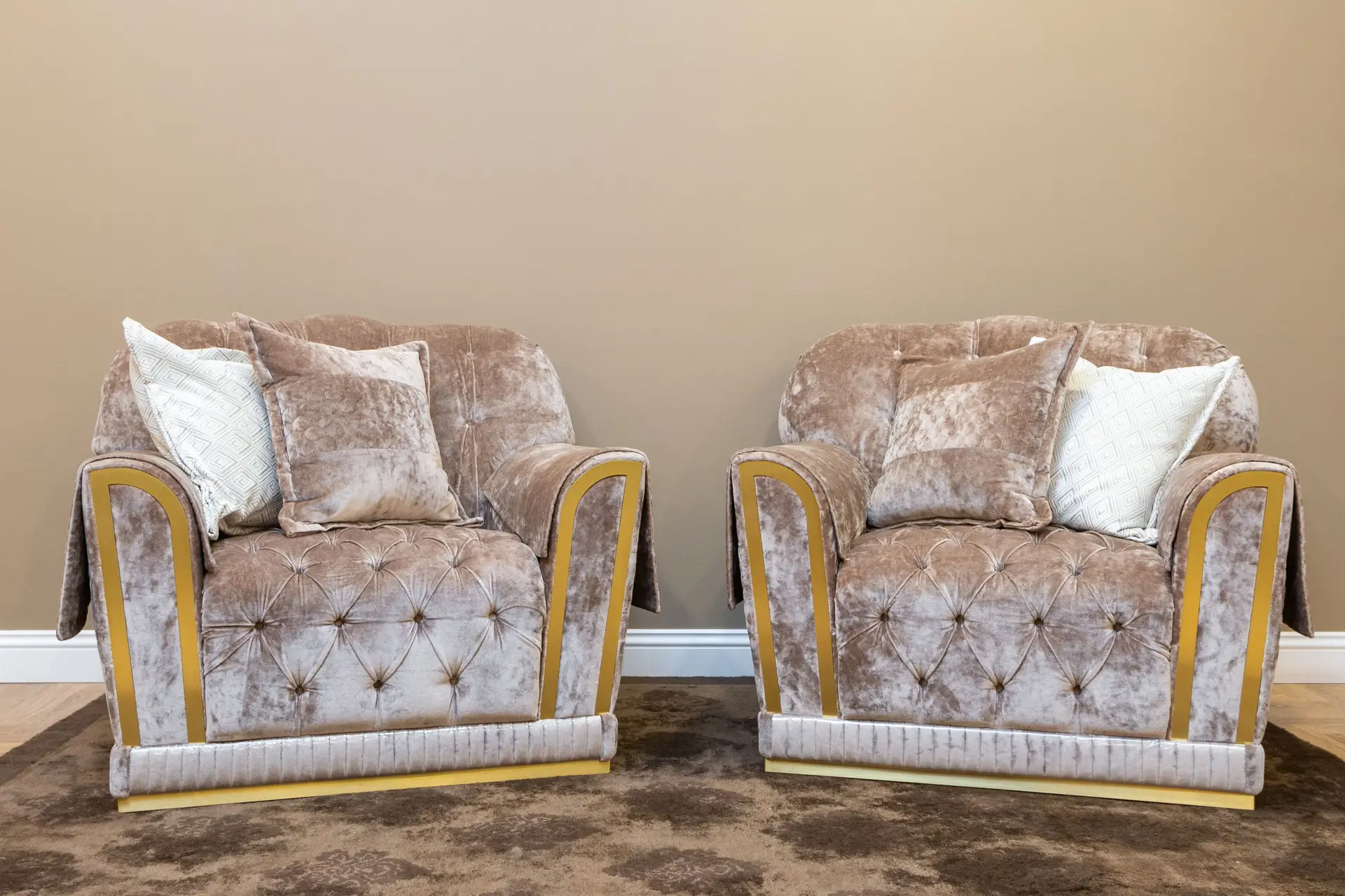 Velvet Armchairs